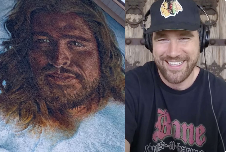 Viral mural looks like Kelce