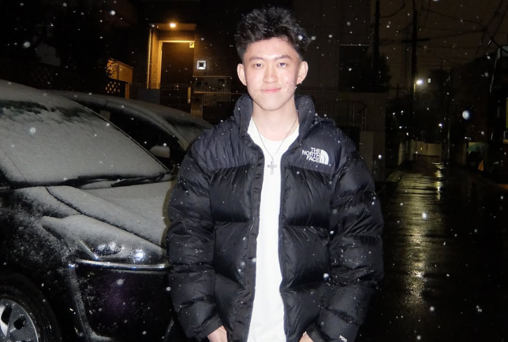 Rich Brian in Tokyo during snowfall